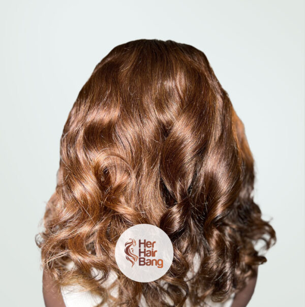 12” Brunette BodyWave 5” x 5” - Image 2