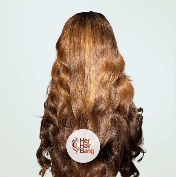 24” Honeyblonde Body Wave 5”x5”  HD - Image 2